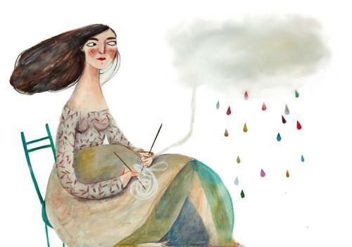 悲しむ母親 レインボーベイビー