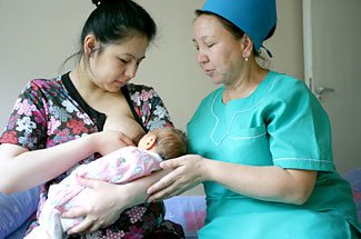 母乳育児の練習