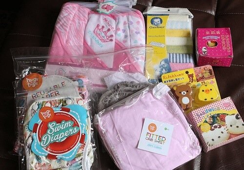 赤ちゃんのアイテム