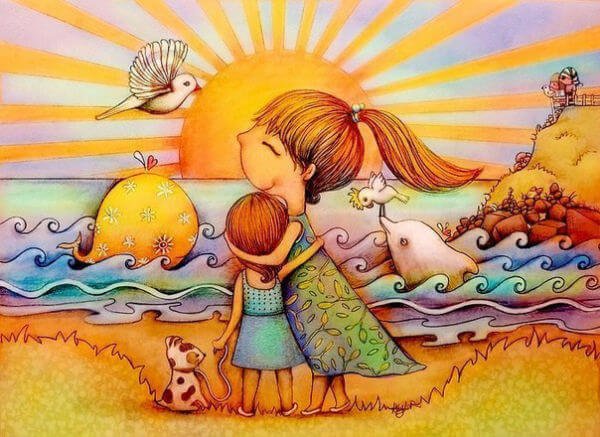 海と子供 一緒に過ごす時間