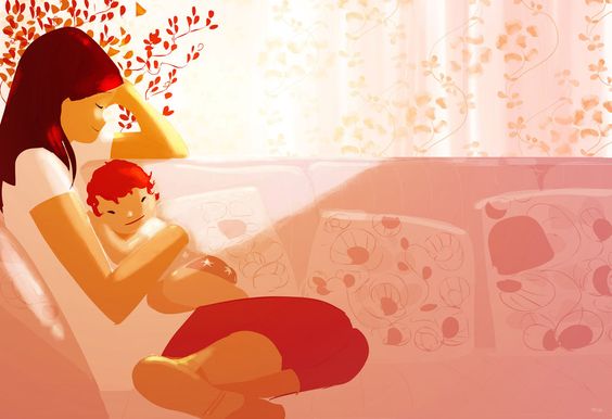 子どもといる自分を想像する