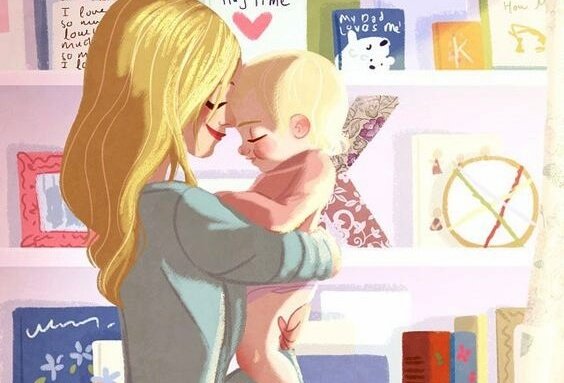 母親と赤ちゃん