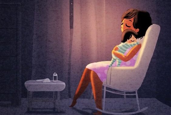 母親と赤ちゃん