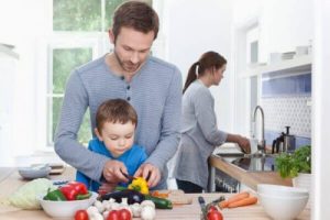 妻を手伝うのではなく、責任を共に分かち合う