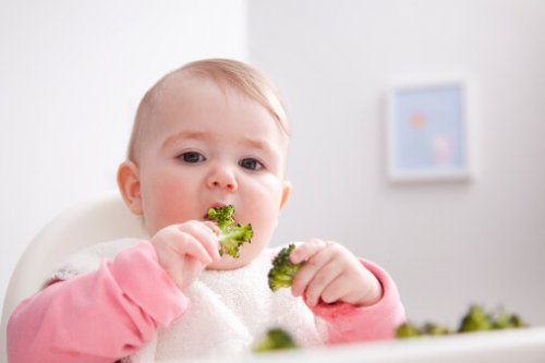 野菜を食べる 赤ちゃんの体重