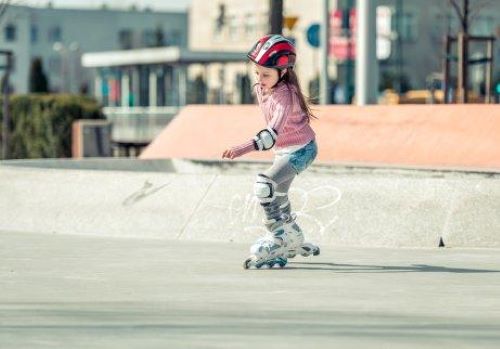 インラインスケート を簡単に子どもに教える方法